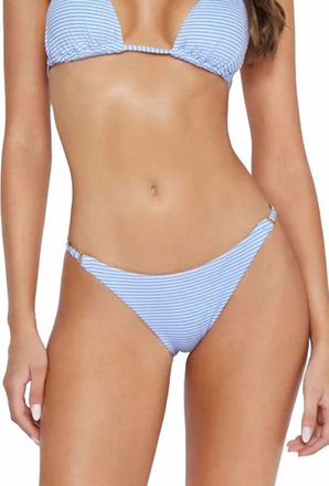 PQ Swim Link Teeny Bikini Bottoms In Sailor Stripe