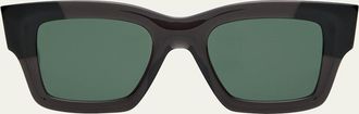 Jacquemus Les Lunettes Baci Square Acetate Sunglasses