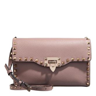 Valentino Garavani Crossbody Bags - Small Shoulder Bag Rockstud - rose - Crossbody Bags for ladies