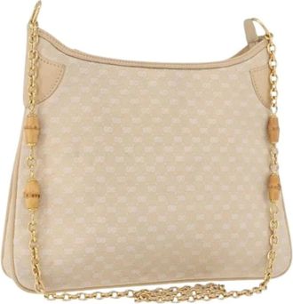 Gucci Pre-owned Borsa a Spalla Piccola Vintage Micro GG Canvas - - Pre-owned - Donna - Beige - ONE SIZE