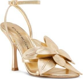 Stuart Weitzman Paradise 100 Sandal in Golden at Nordstrom Rack, Size 6