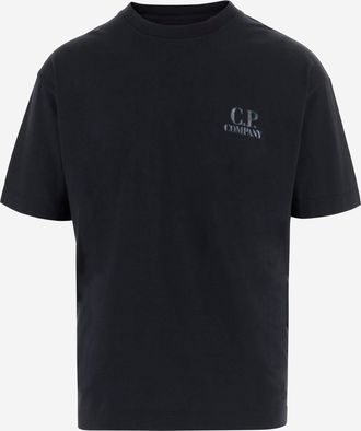 C.P. Company Cp Company Cotton T Shirt With Logo