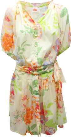 Sundek Midi Dresses, female, Multicolor, Size: M 7925F Calla Dress