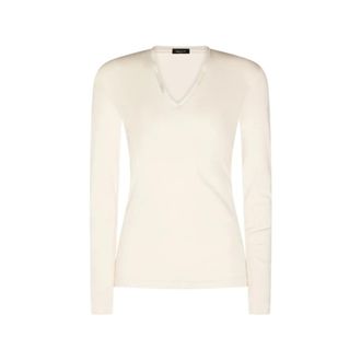 Fabiana Filippi Carlton Muts & Handschoenen Cadeauset - Dames - Tops - Beige - Maat: S Wol