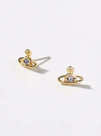 Vivienne Westwood Womens Nano Solitare earrings