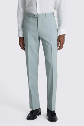Vitale Barberis Italian Tailored Fit Aqua Tropical Trousers