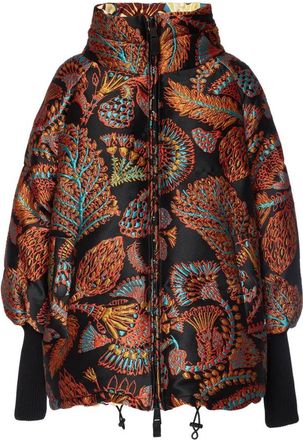 La DoubleJ St. Moritz Reversible Zijden Jas - Dames - Winterjassen - Veelkleurig - M - Polyester - Jassen