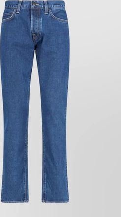 Carhartt Work in Progress straight stitched belt loop trousers