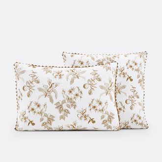 La Redoute Interieurs Kussensloop in gewassen katoen, Granadille