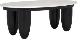 Safavieh Couture Hobbes Marble Top Coffee Table