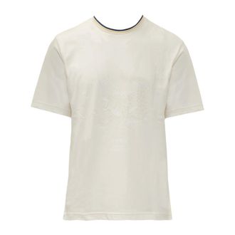 Yohji Yamamoto T-Shirts, male, White, Size: XS Graphic T-Shirt