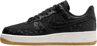 Nike Nike - WMNS AIR Force 1 07 LX NBHD Leather Trainers for Women, black, 6.5 UK
