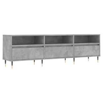 Berkfield Home TV Cabinet Concrete Grey 150x30x44.5 cm Engineered Wood