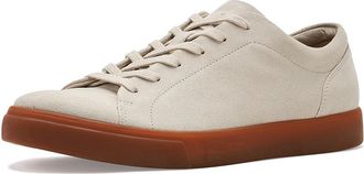 Ecco Soft 10 Classic Lace-Up Sneakers Mens Shoes Gravel Suede : EU 47 (US Mens 13-13.5) D - Medium, Leather/Suede