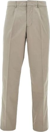 Emporio Armani Geplooide Broeken - Heren - Chinos - Beige - XL - Broeken