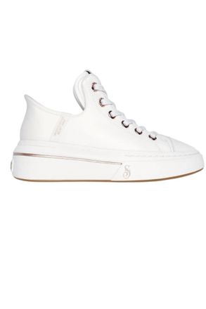 Skechers Womens Snoop Dogg Slip-Ins Snoop One Shoes In White