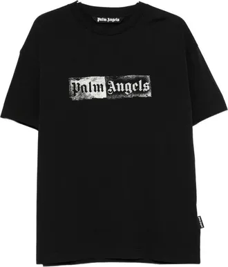 Palm Angels Stamp Logo Short-sleeve T-shirt