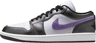 Nike Jordan Air Jordan 1 Low SE - Dames - Fitnessschoenen - Grijs - 38 EU - Leer - Fitness