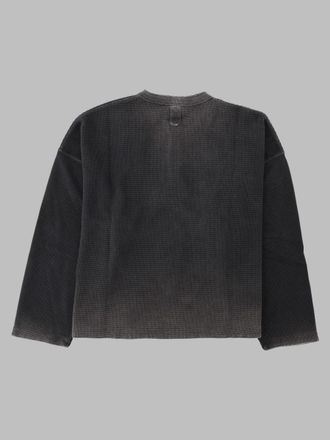 Represent Henley Sweater - Charcoal