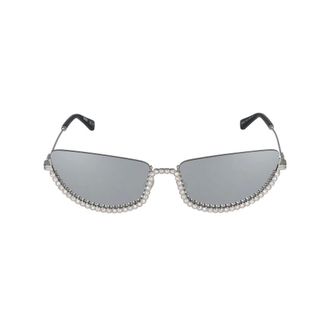 Moschino Sunglasses, female, Gray, Size: 58 MM Mos070/S Sunglasses