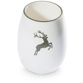 Gmundner Keramik Gmundner Cer&aacute;mica Ciervo Gris, Jarr&oacute;n 15cm