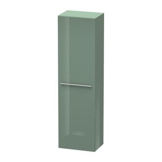 Duravit Duravit X-grandes Armarios Altos 1137, 1 Puerta De Madera, Con Bisagras A La Derecha, 500mm, Color (frente/cuerpo): Jade Laca Alto Brillo - Xl1137r030