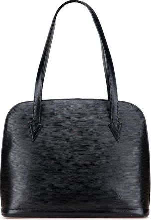 Louis Vuitton Borsa a spalla Lussac in pelle Epi 2003 - Nero