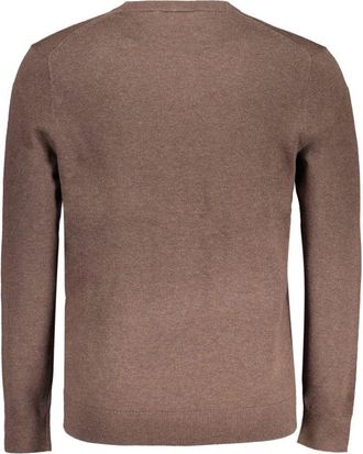 Timberland Crew-Neck Cotton Sweater - Brown