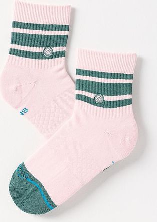 Stance Double-Stripe Quarter Socks