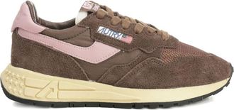 Autry Brown Color Block Sneakers