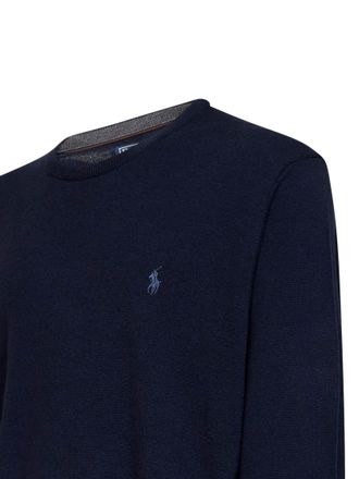 Polo Ralph Lauren Wool Crew-Neck Sweater - Blue