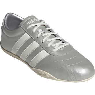 adidas Grand Court Lo Sneaker in Silver/Off White/White at Nordstrom Rack, Size 10.5