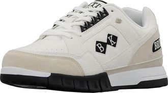 British Knights British Knights Mens Kings Sl Sneakers, White/Off White/Black, 11.5