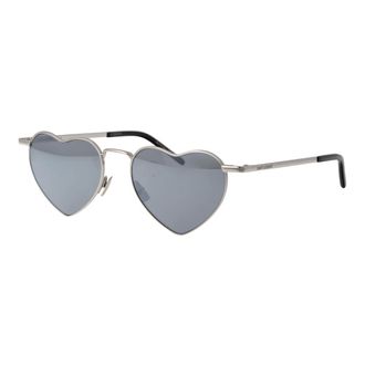 Saint Laurent Sunglasses, female, Gray, Size: 52 MM Sunglasses