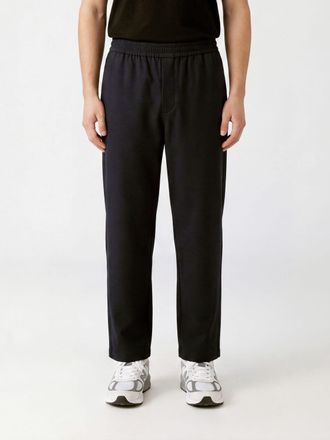 Emporio Armani Pantaloni jogging in misto cotone con vita elasticizzata