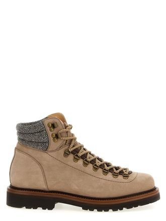 ショートブーツ・ブーティ Brunello Cucinelli Stivaletto In Pelle Scamosciata Women's luxury high and chelsea boots | Brunello Cucinelli