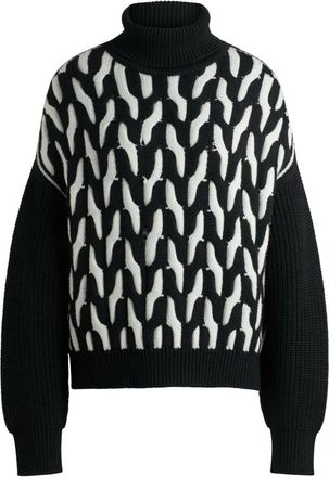 HUGO BOSS Donna, Maglie, Nero, M, new