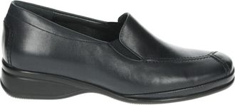 Semler Blauwe Instappers met Uitneembaar Voetbed - Dames - Loafers - Blauw - 42 EU - Leer - Schoenen