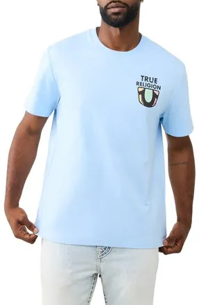 True Religion Buddha MFG Cotton Graphic T-Shirt in Blue Bell at Nordstrom, Size Xxx-Large