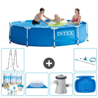 Intex Piscina Con Estructura Redonda - 305x76 Cm - 7-piezas S21001
