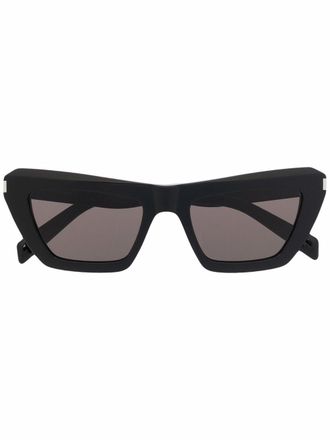 Saint Laurent Eyewear Occhiali da sole oversize - Nero