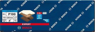 Bosch Mallas De Lija Expert M480 Para Lijadoras Orbitales De 115 X 230 Mm. Del Grano 80 Tama&ntilde;o Del Grano 100 Unidad De Embalaje 50 Unidades - Bosch
