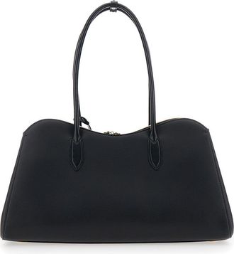 Stella McCartney Womens Shoulder Bag Ryder Black Ecoleather True Hemp