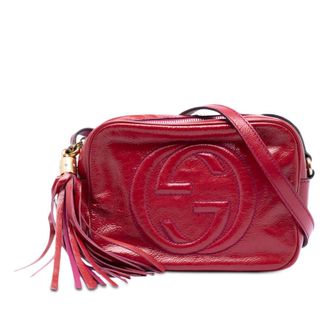 Gucci Pre-owned Gucci Patent Soho Disco Crossbody Ladies EN9Z57HRDOR679WP