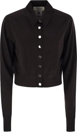 Sportmax Truien & Vesten, Dames, Bruin, S, Wol, Cardigans