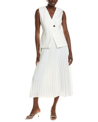 Derek Lam Lauren Mixed Media Dress