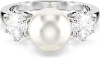 Swarovski Matrix Cocktail Ring - Dames - Ringen - Grijs - 58 MM - Accessoires