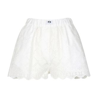Msgm Msgm, Donna, Pantaloncini, Bianco, L, new