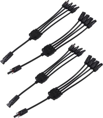 OEM Cable Solar Macho-hembra, Ppo 1000vdc, Cable Paralelo Impermeable Para Panel Solar Fotovoltaico, Enchufable Para Reemplazo (pv-lty4) A