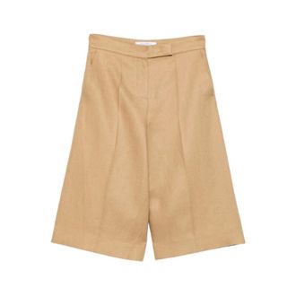 Max Mara Long Shorts, female, Beige, Size: XS Short Shorts